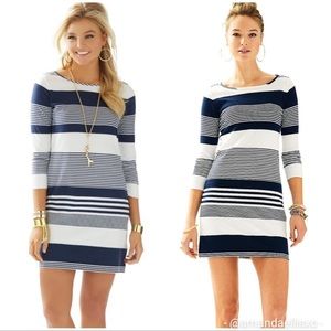 Lilly Pulitzer Navy Stripe Marlowe Dress